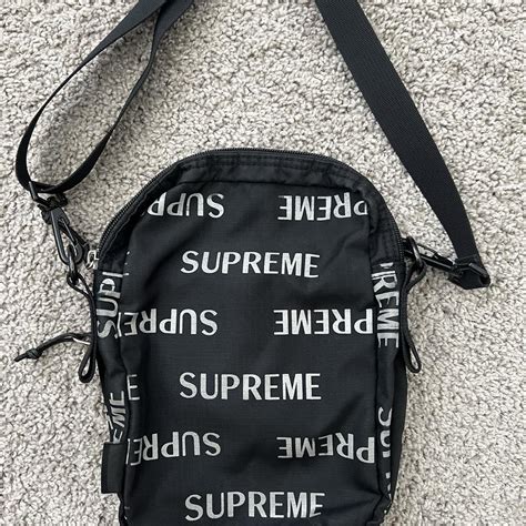 supreme 3m reflective shoulder bag fake|is your supreme bag real.